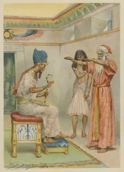Jacob Blessing Pharaoh
